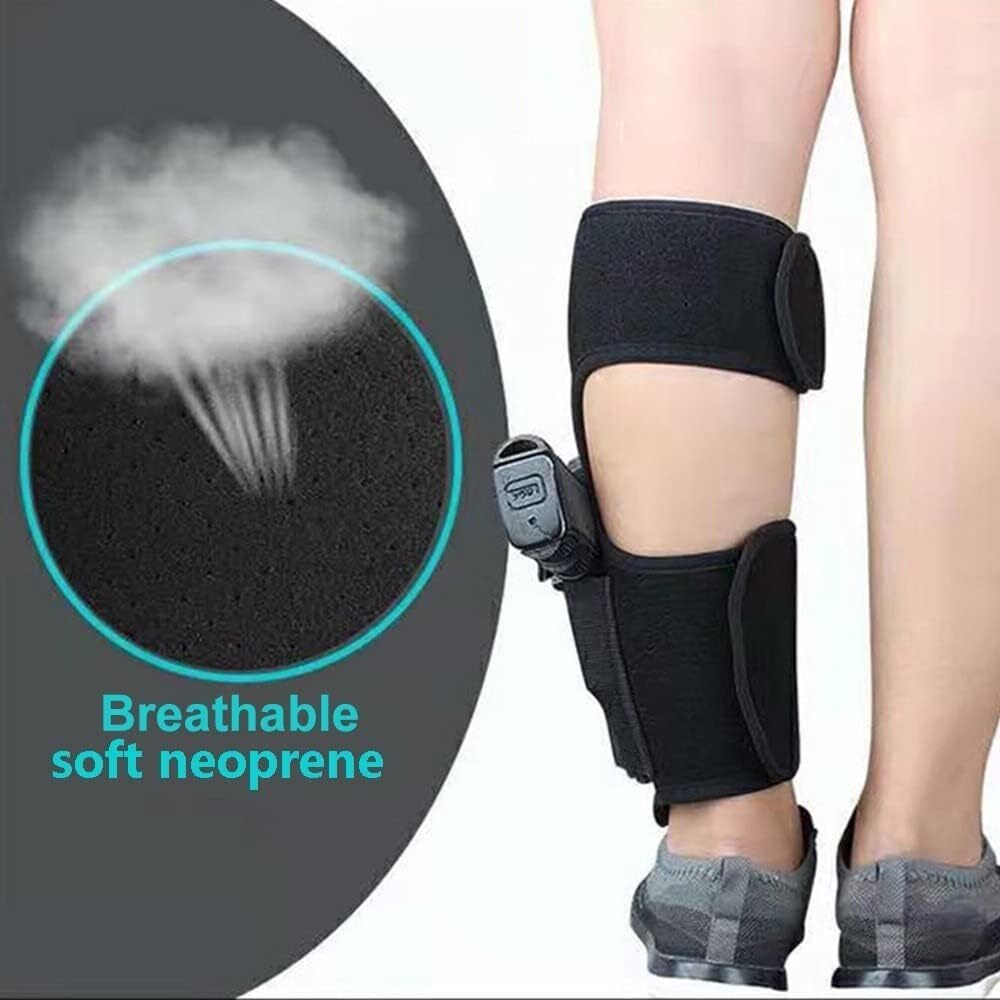 Tactical Concealed Carry Ankle Holster Pistol Leg Holster with Magazine Pocket