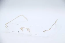 NEW KAZUO KAWASAKI MP-631 KOOKI GOLD CLEAR AUTHENTIC EYEGLASSES -19