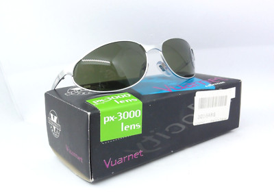 VUARNET 056 3056 SILVER   VINTAGE SUNGLASSES 90S PX 3000  FRANCE NEW IN BOX