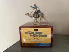 Britains 27011 British Camel Corps Officer Advancing War Along The Nile WAN