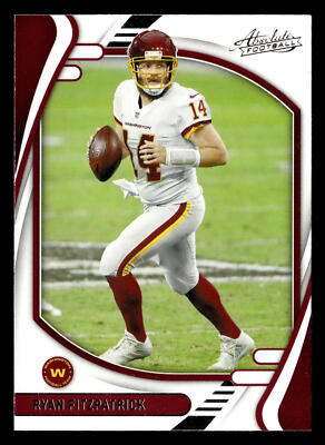 Ryan Fitzpatrick 2021 Panini Absolute #17 Washington Football Team BUY2GET1FREE