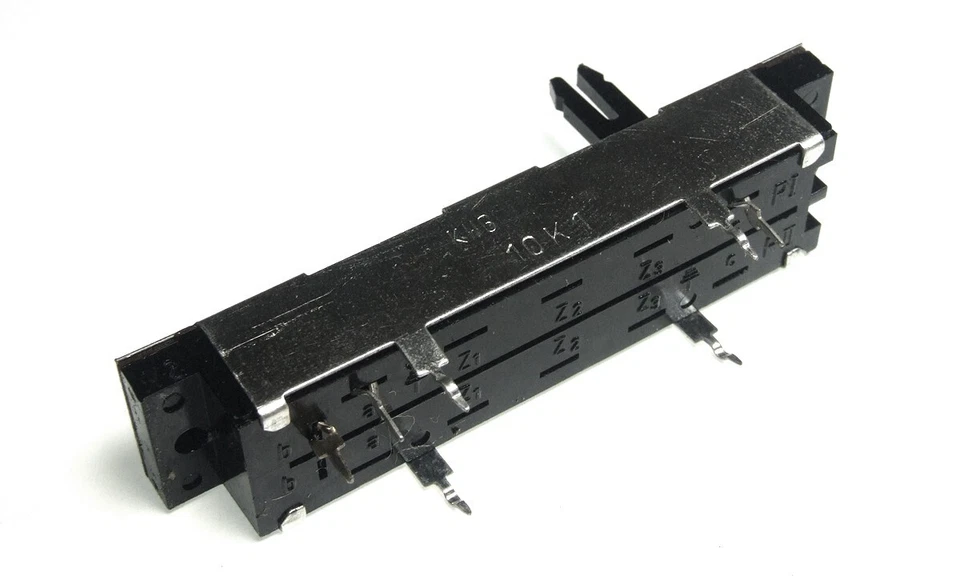 10K SLIDE STEREO POTENTIOMETER LIN 10 Kohm Slider -- NOS! (1 pcs) - Image 2 of 2