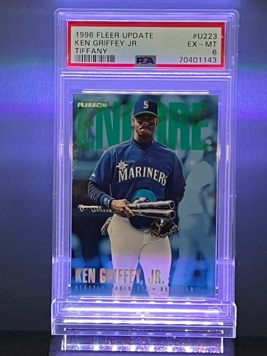 1996 Fleer Update Tiffany Ken Griffey Jr. #U223 PSA 6