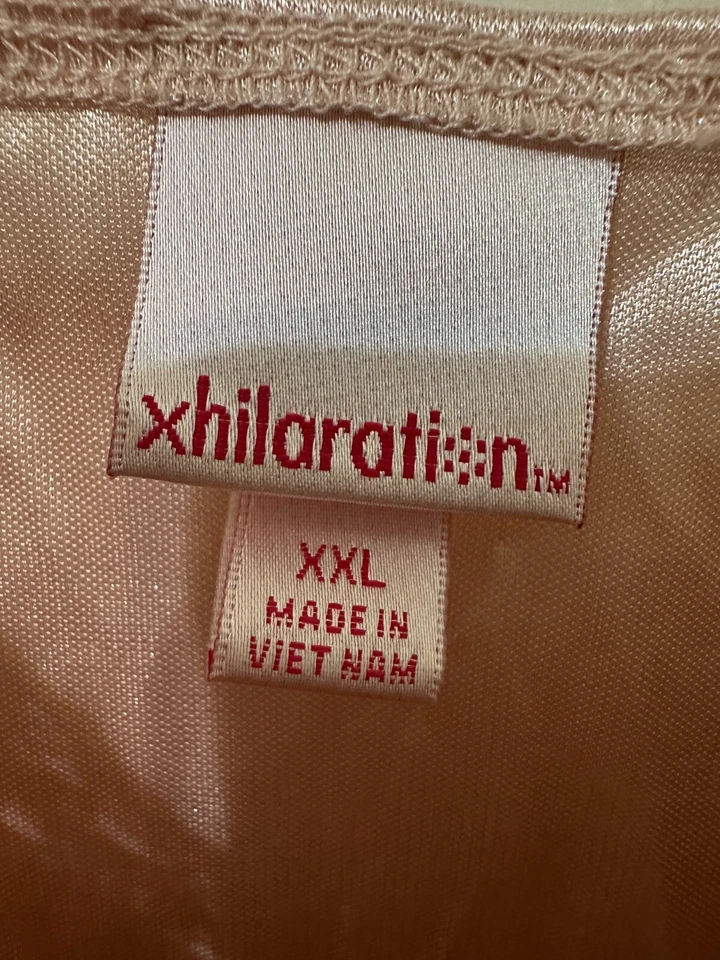 Babydoll Xhilaration Mujer Vintage Y2K Satén Cami Top Talla 2X Delicada Coqueta Foto 2 de 4