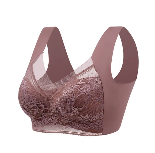 Women Posture Correcting Bra, Wireless Push-Up Ergonomic Comfort Crossover - Picture 8 of 18
