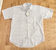 New W/ Tags Vintage Deadstock Manhattan 18 1/2 Button Down Dress Shirt