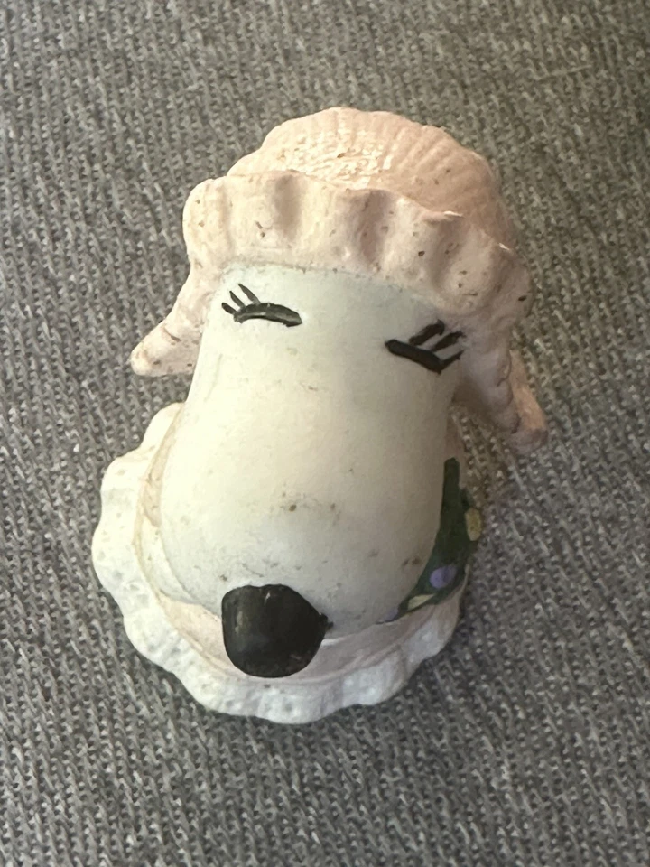 FIGURA PVC SNOOPY Novia vintage figura cacahuetes schleich 1966 Foto 2 de 4