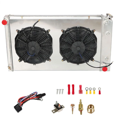 1973-1987 For Chevy C/K C10 C20 C30 K10/20 3 Row Radiator Shroud Fan