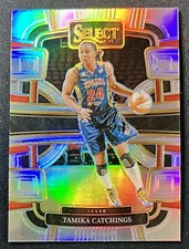 Tamika Catchings 2023-24 Panini Select WNBA SILVER PRIZM CONCOURSE #26 FEVER