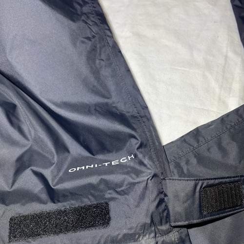 Columbia Rebel Roamer Omni-Tech Waterproof Men’s Black Rain Pants 3X TALL NEW! - Picture 5 of 9