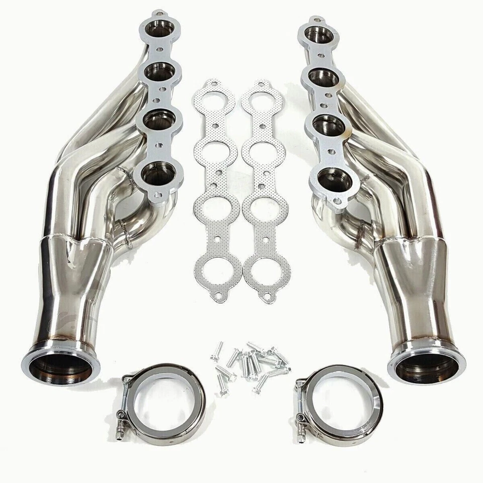 Cabezales cortos arriba y adelante LS1 LS2 LSX GM V8 PARA Chevrolet Chevy 5.3 5.7 6.0L Foto 3 de 4