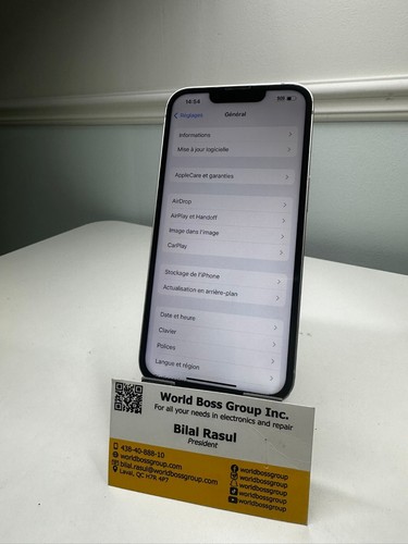 Apple iPhone 13 - 128GB Unlocked - White - Physical SIM - 第 1/4 張圖片