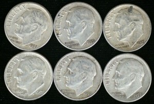 1957 P 3 Coins 1957 D 3 Coins Roosevelt Dimes Free Shipping Ac 687 Ebay