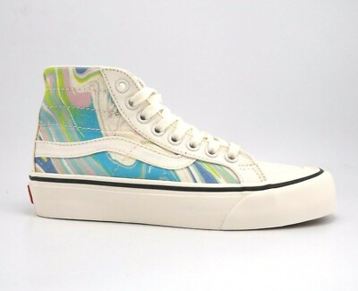 Vans Sk8-Hi 138 Decon Resin Swirl Marshmallow Sneakers Men's 3.5/ Women's 5 NEW