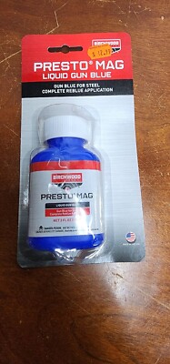 Birchwood Casey 13525 Presto Blue Magnum Blueing Liquid 3 oz