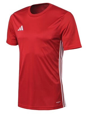 Adidas Youth Tabela 23 T-Shirts Run Red White Soccer Casual Kid