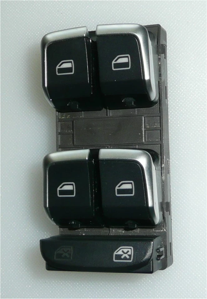2007 - 2016 Audi A4 Quattro OEM Master Power Window Switch PN: 8K0 959 851 F - Image 2 of 4