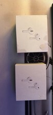 Apple AirPods White Wireless Bluetooth In-Ear Earbuds, Double, 2 Boxes