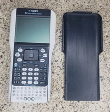 Texas Instruments TI-Nspire Graphing Calculator w/touchpad & Power Adapter  READ