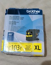 Brother Genuine Innobella LC103Y High Yield Yellow Ink Cartridge (LC103Y)