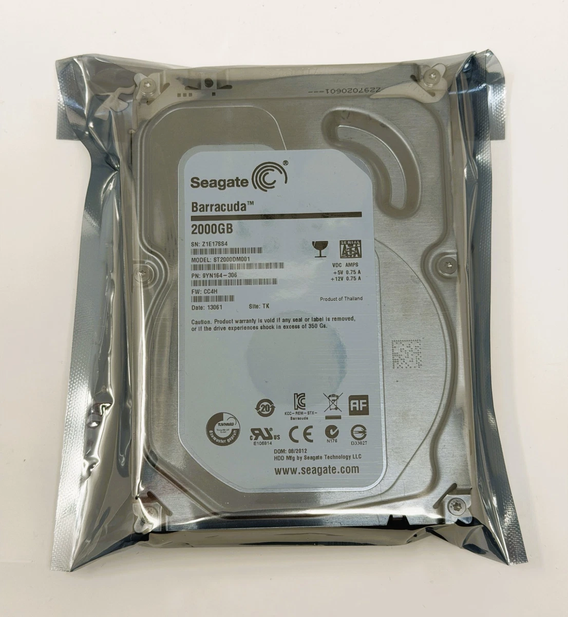 Seagate Barracuda St2000dm001 2tb for sale | eBay