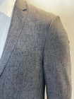 Andrew Fezza Men's SportCoat Blazer Two Button Gray Polyester Size 38R $225 NEW — photo 9