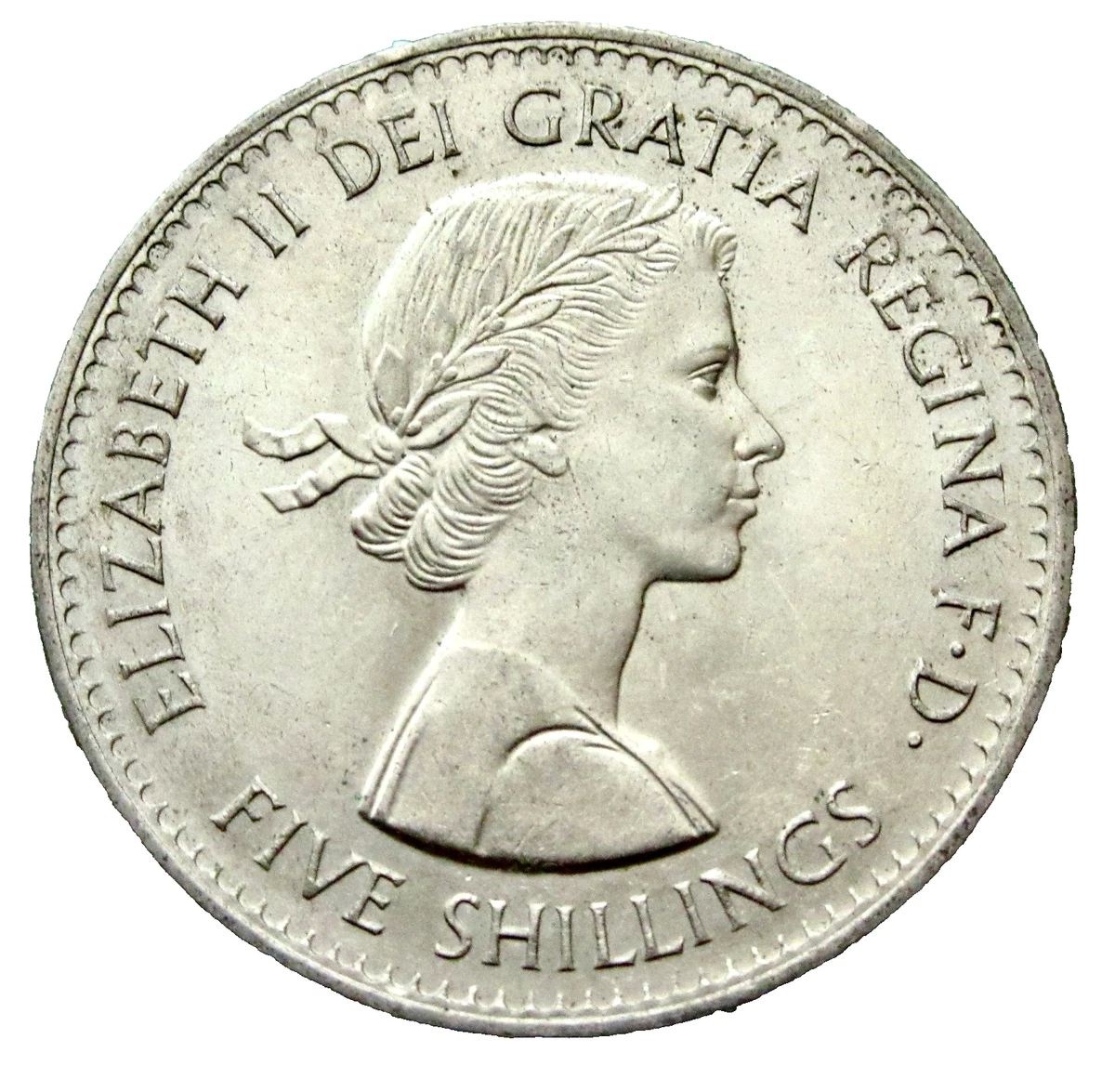 1960年イギリスクラウンエリザベス女王5シリング39ミリ 1960 UK Crown Coins for sale | eBay