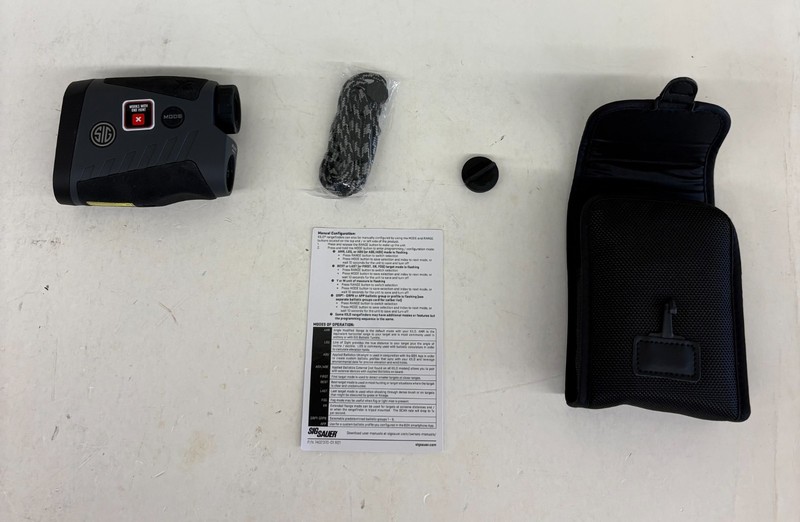 Sig Sauer KILO4K LRF 6x22mm 4000 Yards Monocular Rangefinder W/ Bluetooth