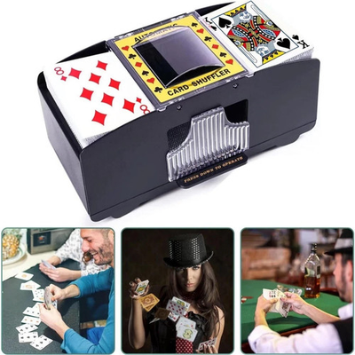 #ad 2 Deck Automatic Card Shuffler Poker Cards Shuffling Machine Casino Playing Game $12.99