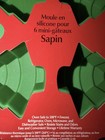 Wilton Silicone Christmas Tree Molds 6 Molds Candy Cake Cookies Holiday — photo 6
