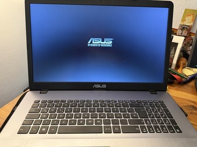 Asus VivoBook 17.3 Zoll HD 8 GB 17 X705QA-R702QA HD 8 GB Notebook schwarz