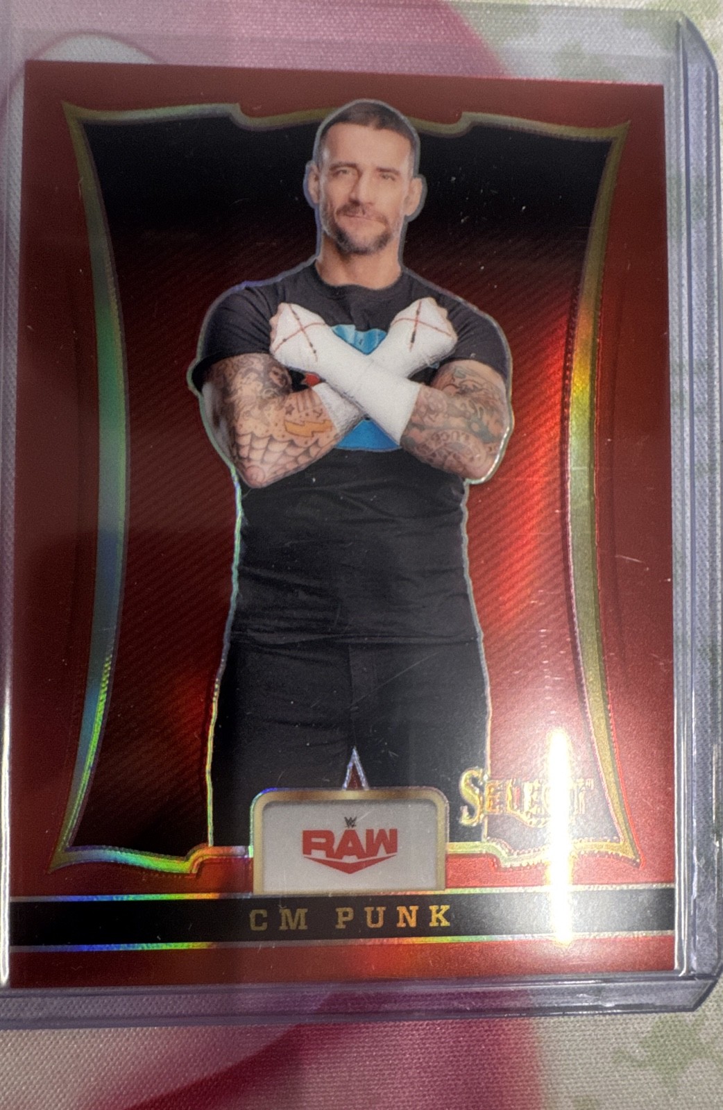 CM Punk #20 Wrestling Cards 2024 Panini Select WWE Throwback trading card — raw and PSA graded price guide