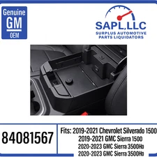 New OEM Silverado Sierra Center Console Lockable Storage Box/Safe GM 84081567