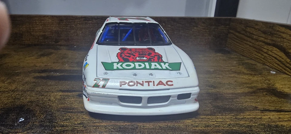 Rusty Wallace 1989 #27 Kodiak Pontiac Action — Diecast 1/24 construido a medida Foto 4 de 4