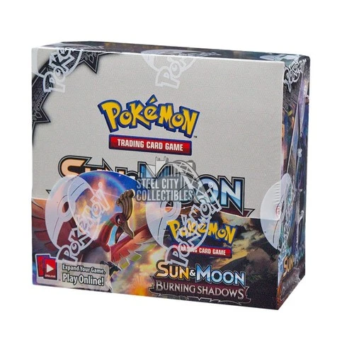 Factory Sealed Burning Shadows Booster Box (Pulled From A Sealed Case in Video)