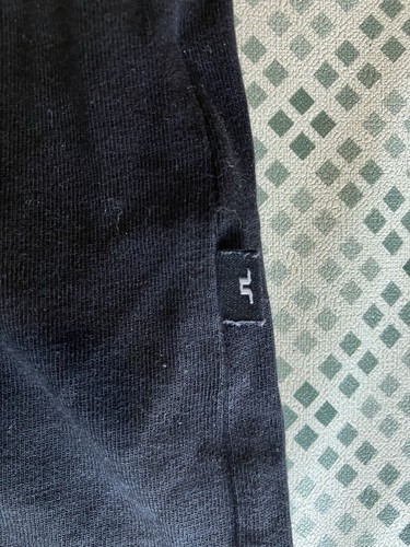 J.lindberg Mens T Shirt Extra Large Fits Large Medium (see Pics) Black Neck - Picture 8 of 12