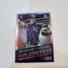 2022 Bowman - Rookie of the Year Favorites Jackson Kowar #ROYF-9 (RC)