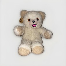 Vintage 1986 Russ Snuggle Bear Plush 10  With Original Tags