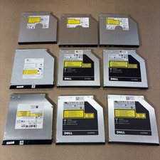 Mixed Lot of 9 DVD/CD Rewritable Drives Dell HL DVDRW Untested