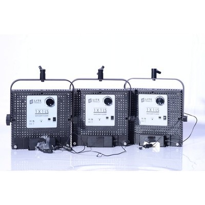 Litepanels Astra 1x1 LS Daylight Set - 3x LED-Panel + Stative + Koffer 