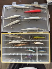 15 Minnow Lure Baits- Rebel Spoonbills, Etc.