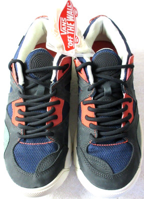 Vans Men's AMZN Trailhead shoes Geo 2 Dress Blues Marshmallow Size 9 NIB