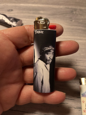 小物 tupacamarushakur New 2 Custom Bic Lighters Tupac Shakur Well Made Lighter Collect