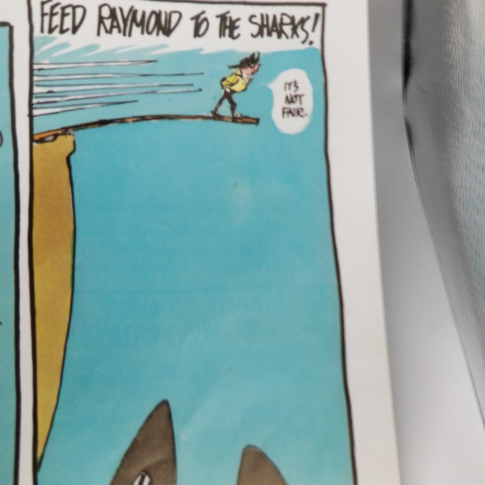 Meanwhile Book 1999 Jules Feiffer Illustrated Comic Childrens Fiction ...