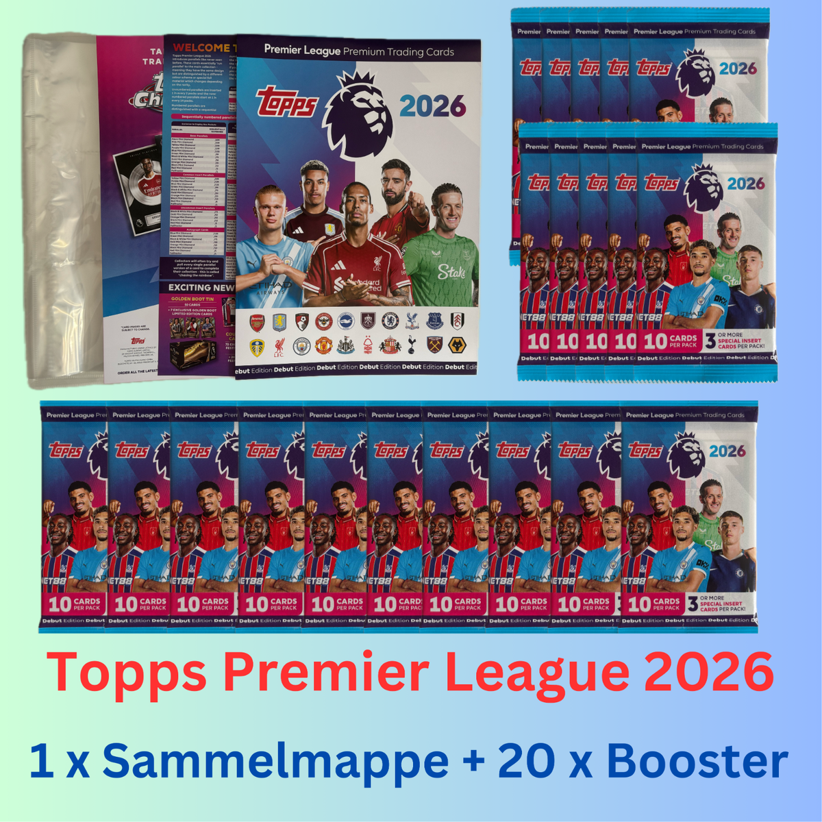 premier league card binder Amazon.com: Premier League Adrenalyn XL™ Plus 2025 Official Trading Card  Game main image 0