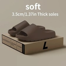 Coconut Slippers Cloud Thick-soled Sandals Summer Fashion Soft Bottom Beach Men
