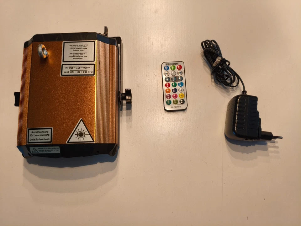 IMG Stageline LSX-300TEXT Laser-Effektgerät - Bild 2 von 4
