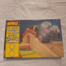 BRIO RAILWAY SET 33125 1988 with Tipping Truck Set / Brio Railway NIB / RARE