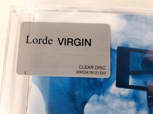 Lorde "Virgin" CD SEALED/NEW, (2025), (Clear Disc Pressing from Germany) ÷ - Picture 3 of 3