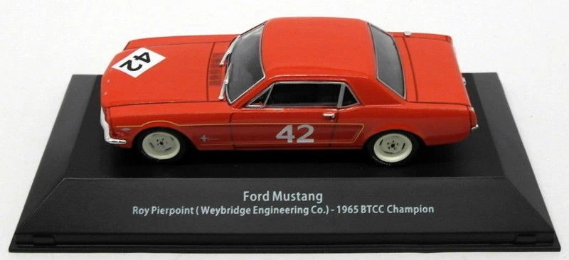 Atlas Editions escala 1/43 4 672 114 - Ford Mustang R.Pierpoint 1965 BTCC Champ. Foto 2 de 2